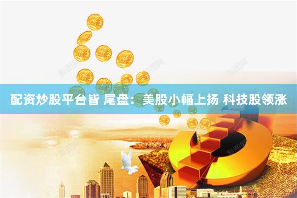 配资炒股平台皆 尾盘：美股小幅上扬 科技股领涨